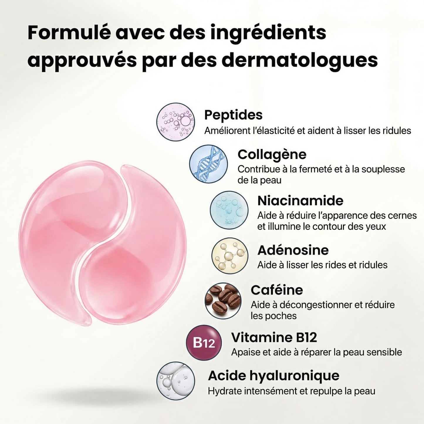 PATCHS ANTI-CERNES HYDROGEL